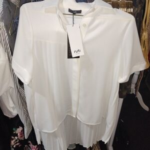 Ruti Women's Elegant White Blouse